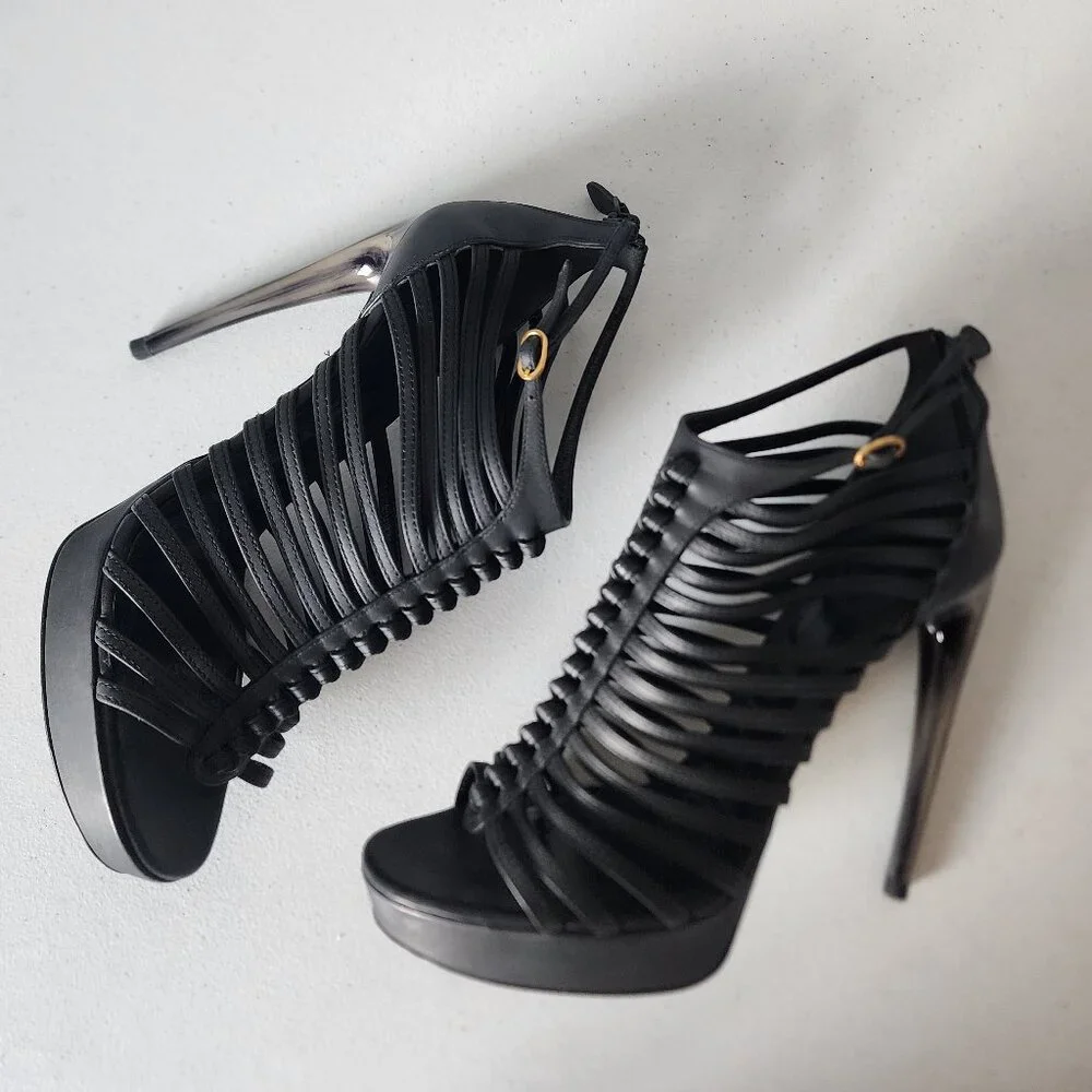 Alexander McQueen Platform Sandals "EUC" - Picture 7 of 16